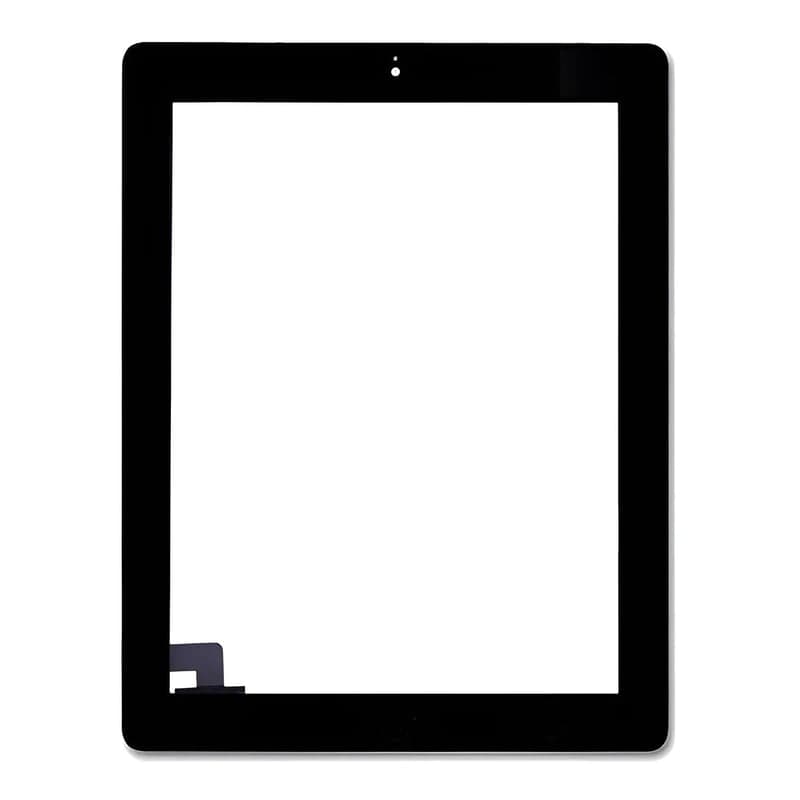 Touch iPad 2 A1395 A1396 A1397 + Home Button 9,7 Cor Preto