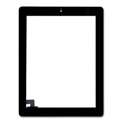 Touch iPad 2 A1395 A1396 A1397 + Home Button 9,7 Cor Preto