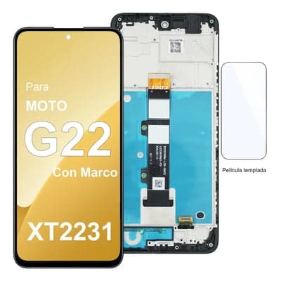 Para Motorola G22 Xt2231 Incell Display Tela com Moldura